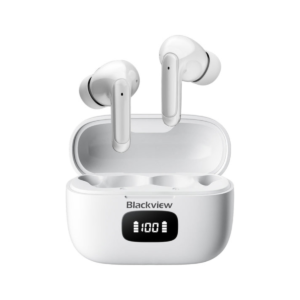 Blackview AirBuds 8 - Écouteurs sans fil - Bluetooth 5.3 - IPX5 - Blanc