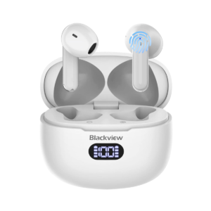 Blackview AirBuds 7 - Écouteurs sans fil - Bluetooth 5.3 - IPX7 - Blanc