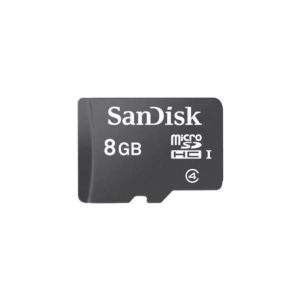 Carte mémoire SanDisk MicroSDHC 8Go + Adaptateur