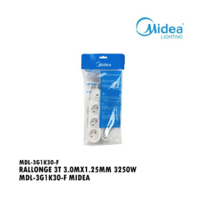 Rallonge Multiprise Premium Midea MDL-3G1K30-F