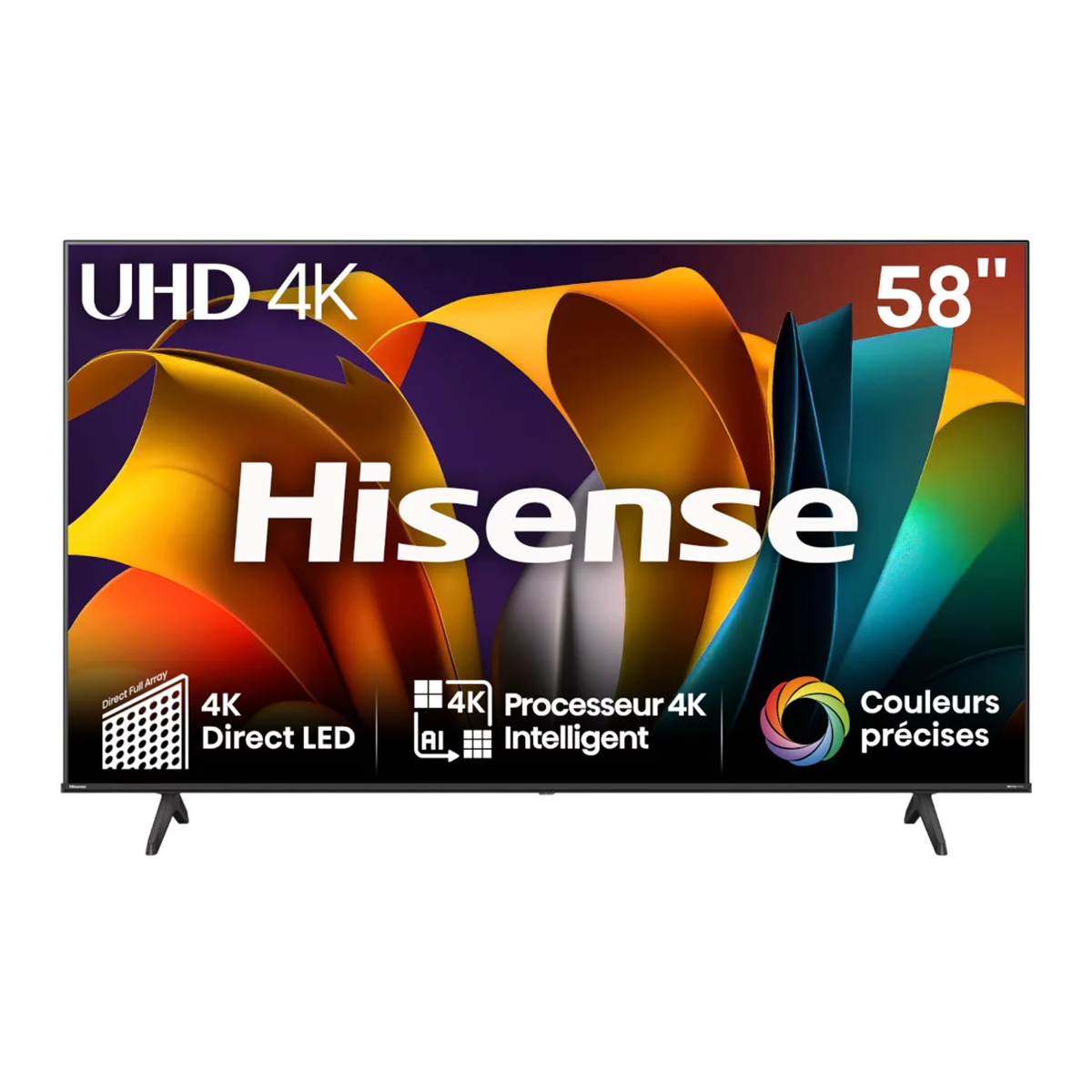 Télévision Hisense 58A6N : Smart TV LED 4K 58” Dolby Vision & VIDAA