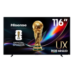 Télévision Hisense 116UX : Le Sommet Absolu du Mini-LED X – 116 Pouces