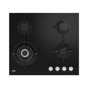 Plaque de Cuisson Gaz sur Verre Beko HCLW64222S – 60 cm