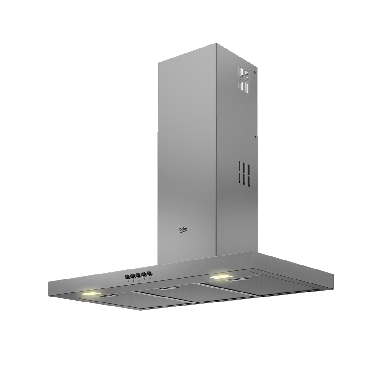 Hotte Décorative Beko BHCB91622BXH – Espace et Performance Inox 90cm