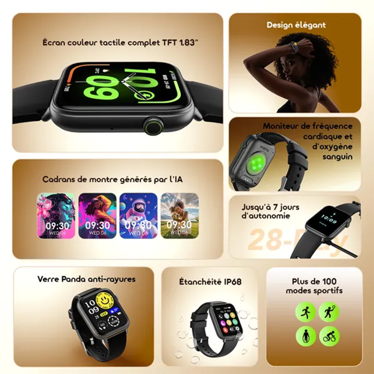 Montre Connectée oraimo Watch 6N