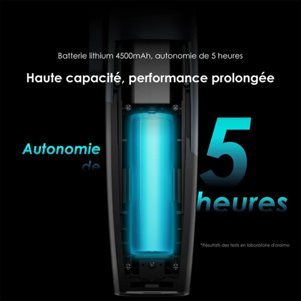 Tondeuse Haute Performance oraimo SmartClipper Pro Max
