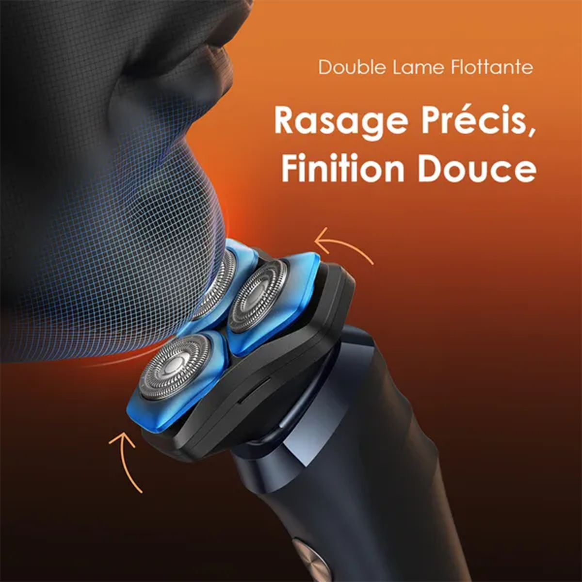 Rasoir Électrique oraimo EasyShave (ORS-280) : La perfection du rasage Wet & Dry
