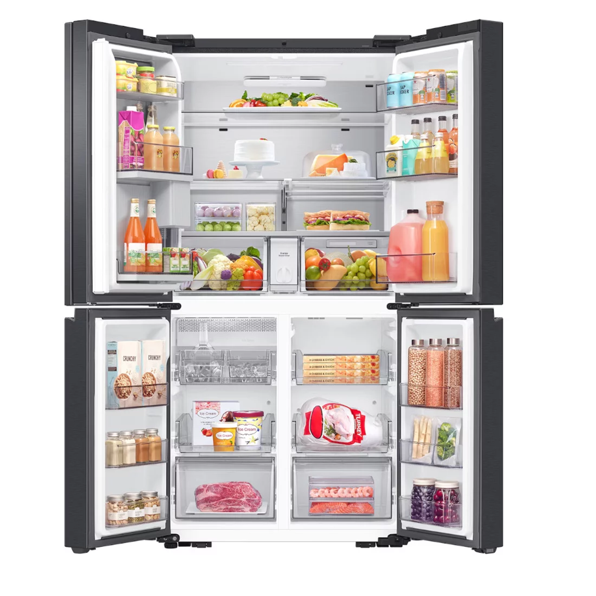 Réfrigérateur Samsung Family Hub RF65DG9H0EB1EF – 636L Black