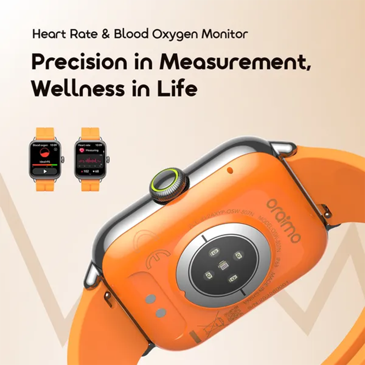 SmartWatch Montre Connectée oraimo Watch 6 Nano