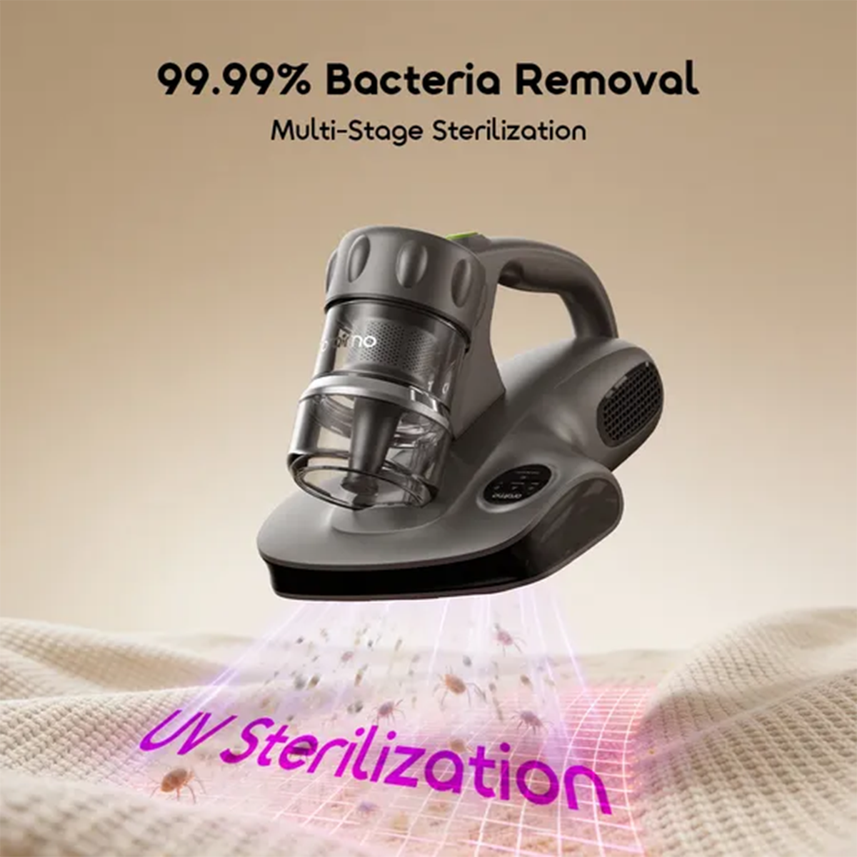 Aspirateur anti-acariens oraimo CozyClean : Un sommeil sain et purifié au quotidien
