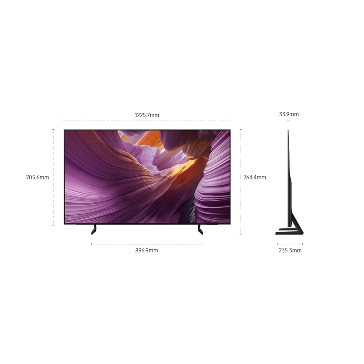 TV Samsung 55” OLED 4K UHD Smart AI