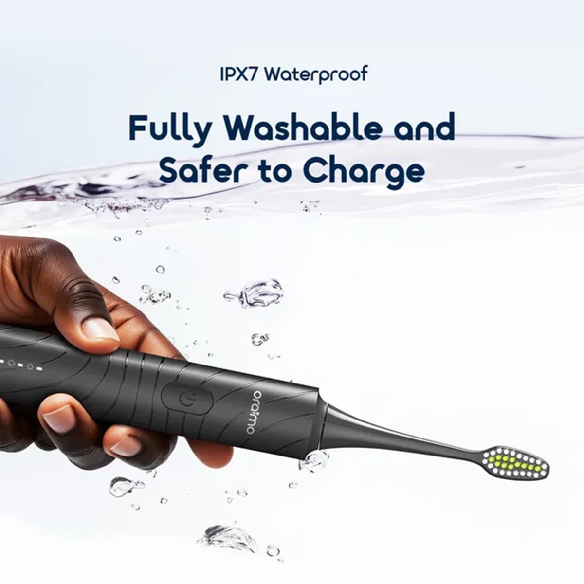 Brosse à Dents Électrique oraimo Magnisonic (OPC-ET500N) : Un sourire éclatant pour 60 jours