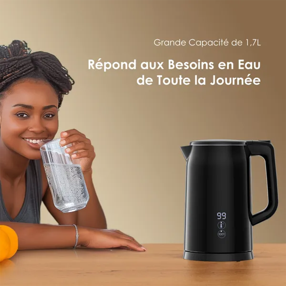 Bouilloire Intelligente oraimo SmartKettle Byte : L’excellence thermique au degré près