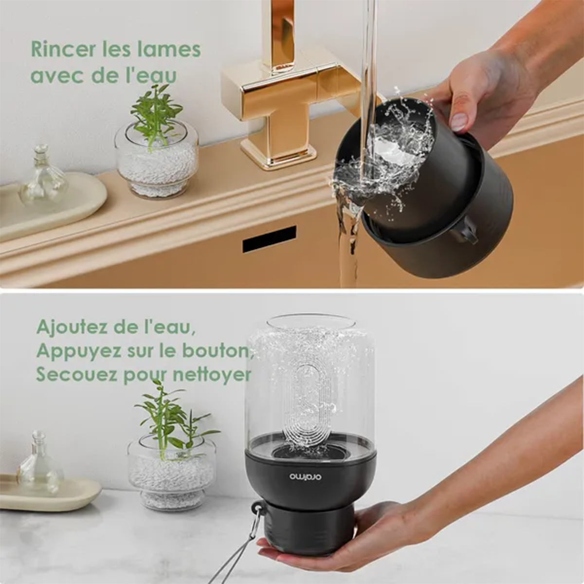 Mixeur portable oraimo SmartBlender Cup 1L : La fraîcheur nomade en un clic