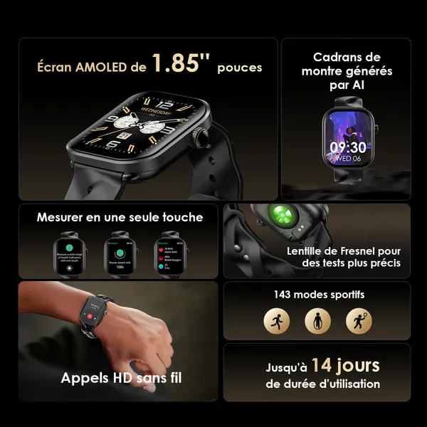 Montre Connectée oraimo Watch Pro AM