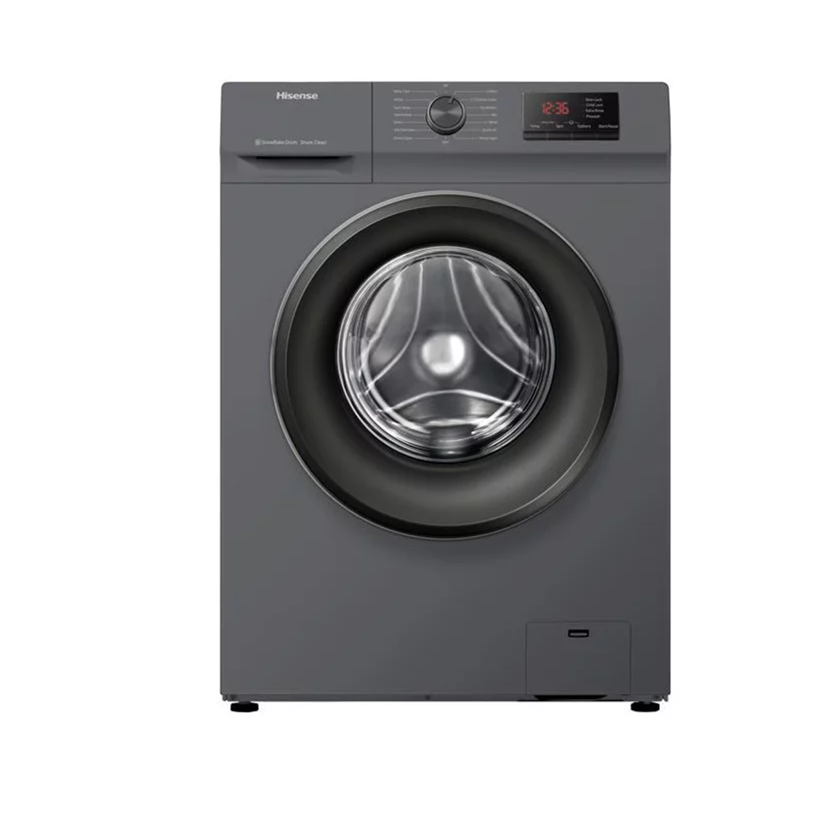 Machine a laver 6kg Hisense WFVB6010MT Titanium Grey Slim