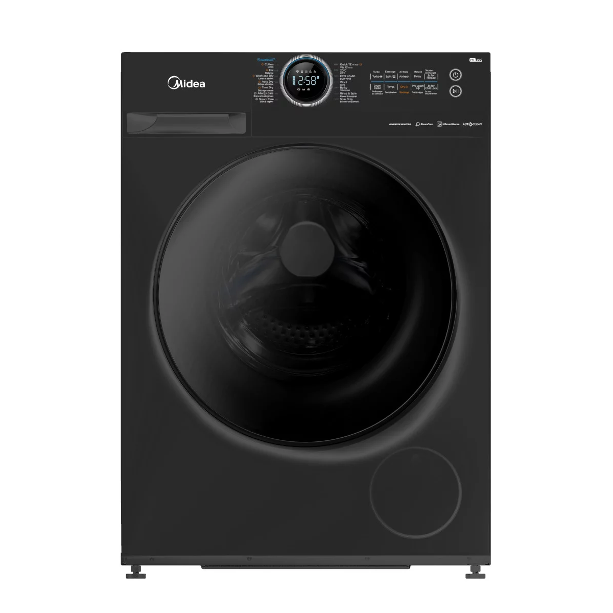 Lave-Linge Séchant Midea 12kg/8kg Inverter – MF200D120WB/T
