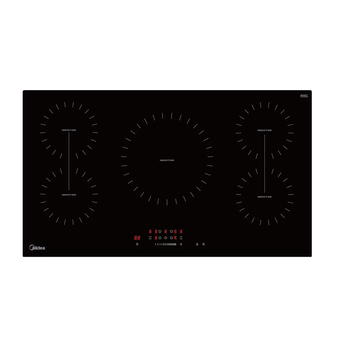 Plaque de Cuisson Induction Midea 90cm – MC-IV10241B2CC-A