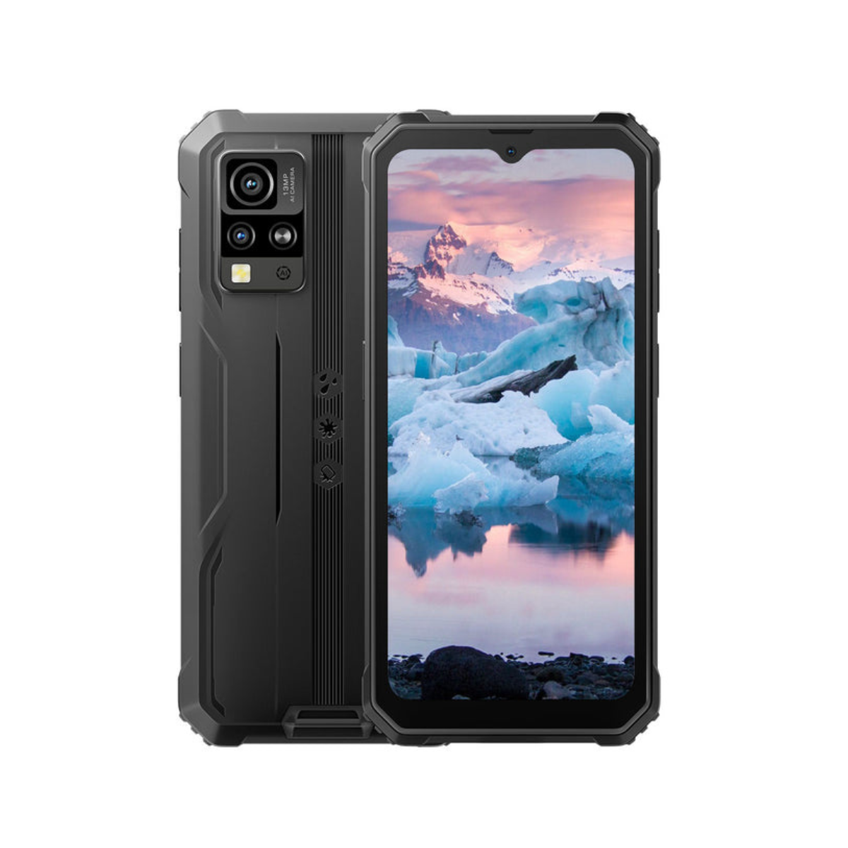 Blackview BV4800 Pro - Dual SIM (Nano) - 6.56" - 4G - 4Go/128Go - 16MP - 5180mAh - Noir